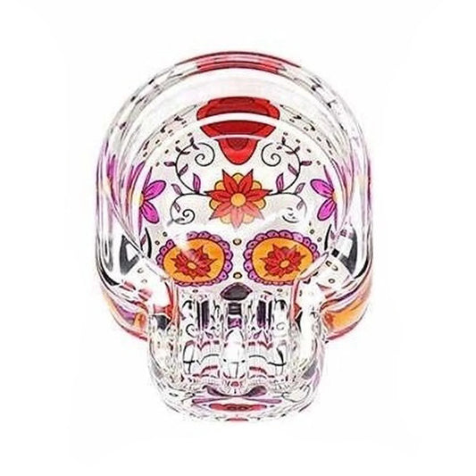Cenicero de Vidrio Calavera.
