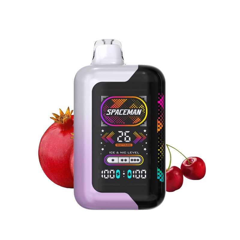 Smok Spaceman Cherry Pomegranate 40000 puffs.