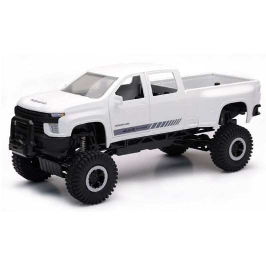 Chevrolet Silverado 3500HD Blanca NewRay Xtreme Off-Rond.