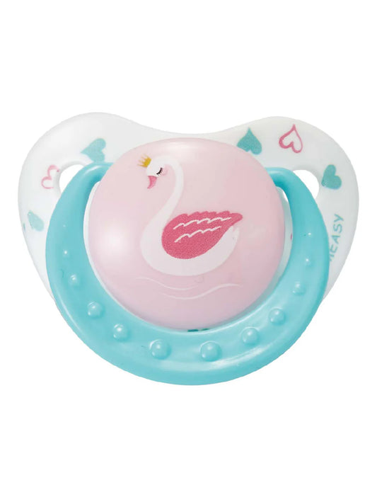 Chupeta de Silicón con Tapa Protectora Cisne Momeasy.
