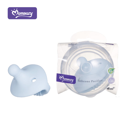 Chupeta de Silicon para Bebé Momeasy Celeste.