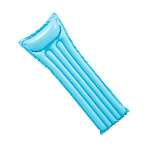 Colchón Flotador Intex Celeste.