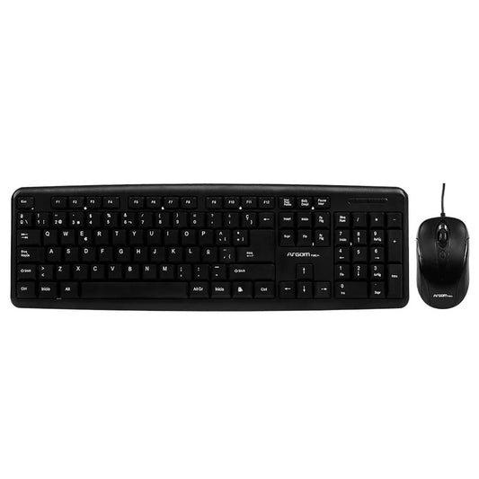 Combo ArgomTech Teclado y Mouse Español ARG-KB-7418.