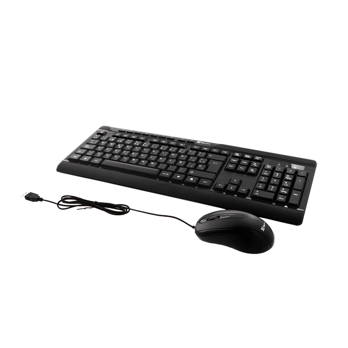 Combo KlipXtreme Teclado y Mouse Español DeskMate.