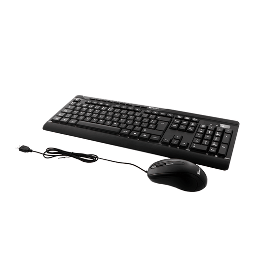 Combo KlipXtreme Teclado y Mouse Español DeskMate.