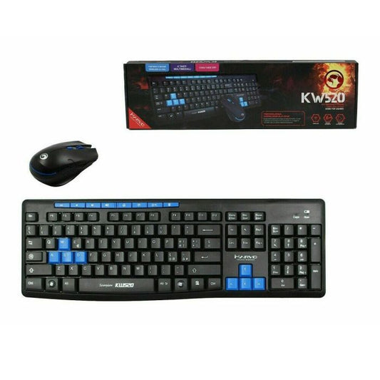 Combo Marvo Scorpion Gaming KW520.