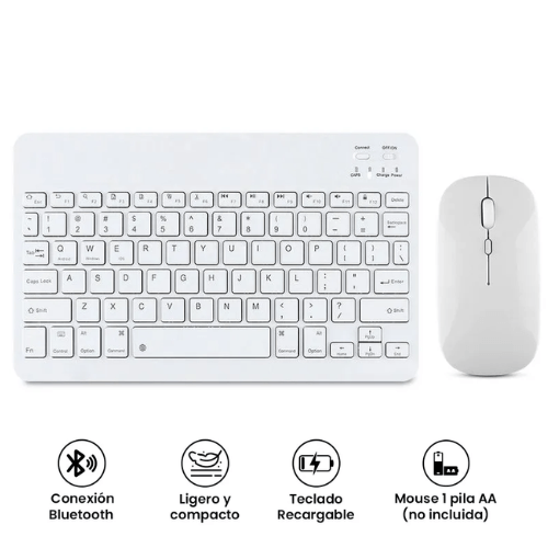 Combo Teclado y Mouse Inalámbrico Ilook.