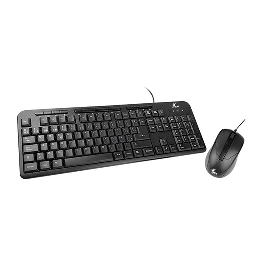 Combo XTech Teclado y Mouse Español XTK301S.