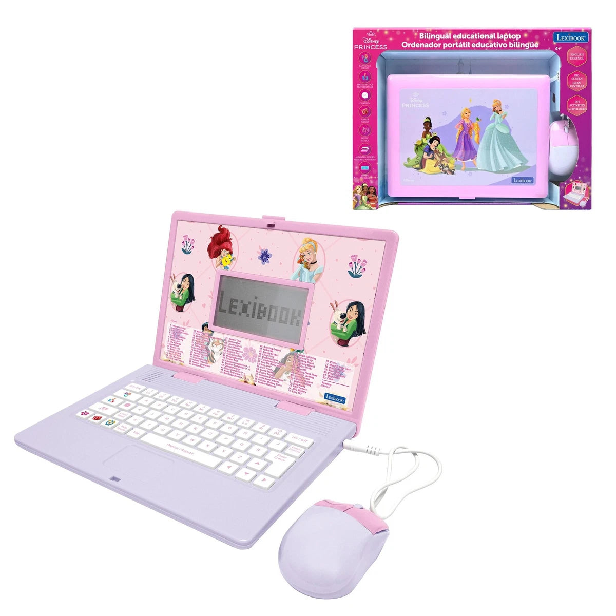 Computadora Lexibook Disney Princesas.