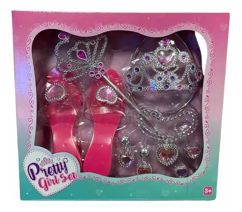 Conjunto de Princesa Pretty Girl Set.