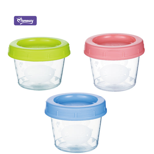 Contenedor de Almacenamiento de Alimentos 4oz Momeasy.