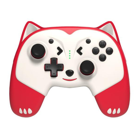 Control EAGLE WARRIOR Bluetooth Wireless EG09B Nintendo Swtich Rojo.