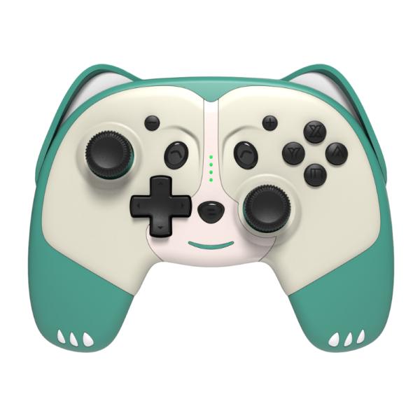 Control EAGLE WARRIOR Bluetooth Wireless EG09B Nintendo Swtich Verde.