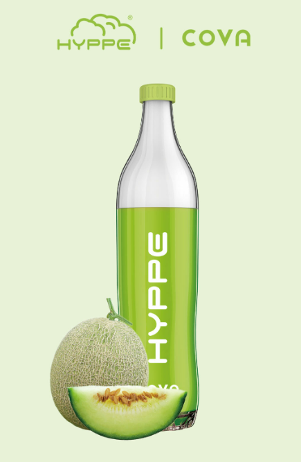 Hyppe Cova Honeydew Melon 2200 puffs 0%.