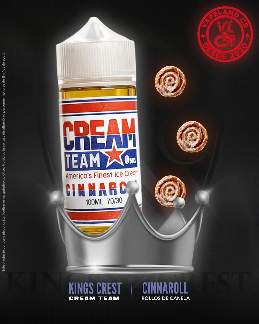 Cream Team Cinnaroll 3mg