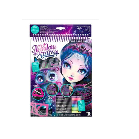 Cuaderno de Diseños Creativos para Pintar Nebulous Stars.