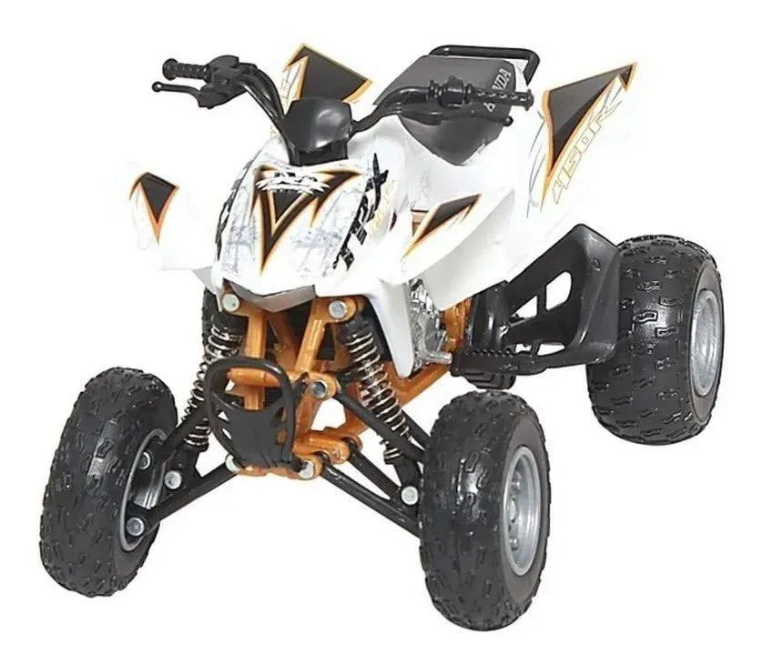 Cuadraciclo NewRay Honda TRX450R Blanco.