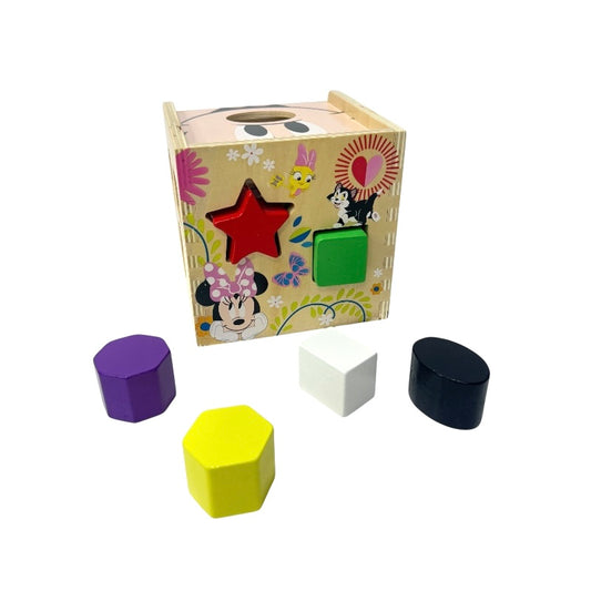 Cubo Didáctico Formas Geométricas Minnie.
