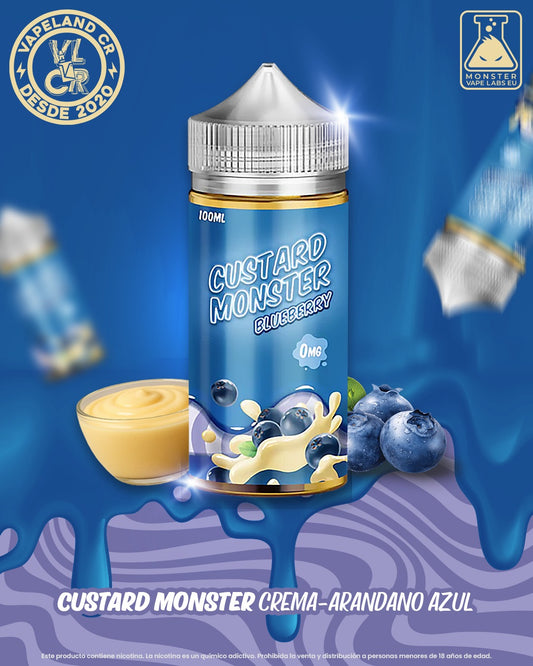 Custard Monster Blueberry 3mg y 6mg.