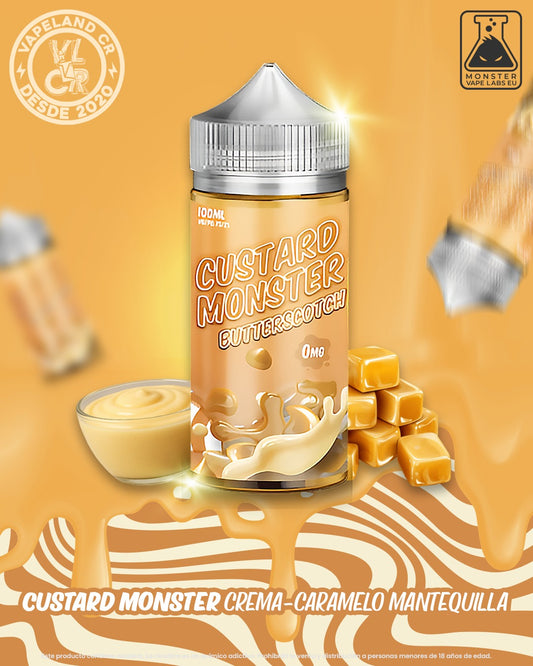 Custard Monster Butterscotch 3 y 6mg.
