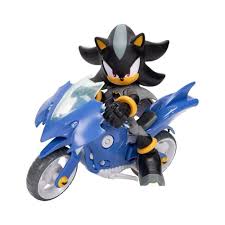 DC Sonic The Hedgehog Shadow Batman con Moto Jakks.