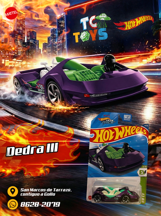 Hot Wheels Dedra lll Morado.