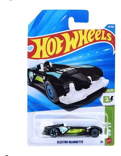Hot Wheels Electro Silhouette Negro.