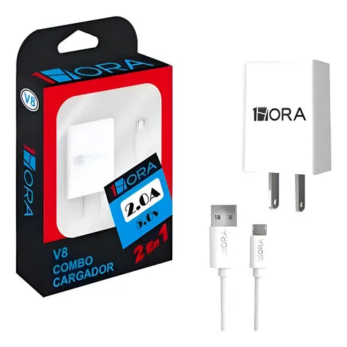 Cargador 1Hora USB a MicroUSB GAR064.