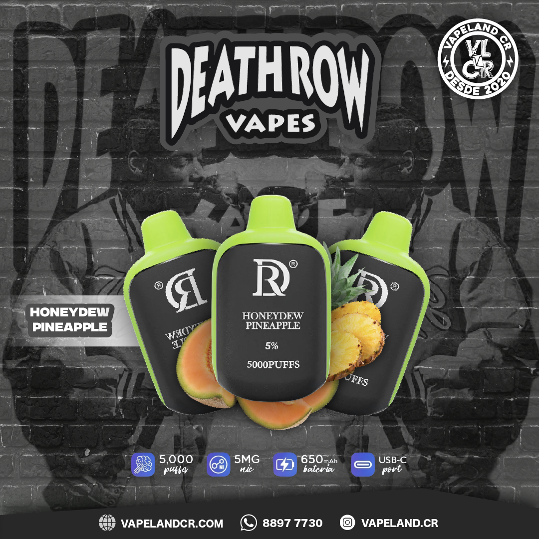 Death Row Honeydew Pineapple 5000 puffs.