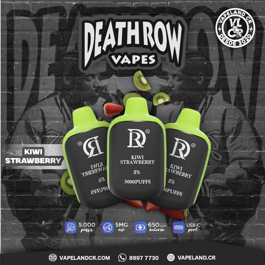 Death Row Kiwi Strawberry 5000 puffs.