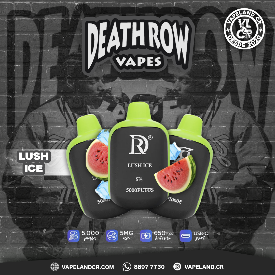 Death Row Lush Ice 5000 puffs.