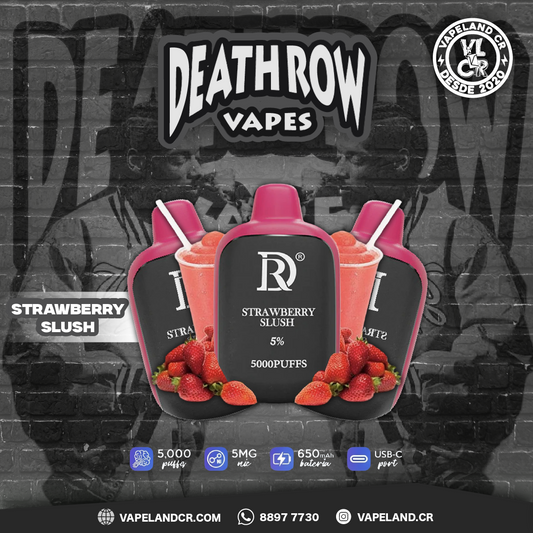 Death Row Strawberry Slush 5000 puffs.
