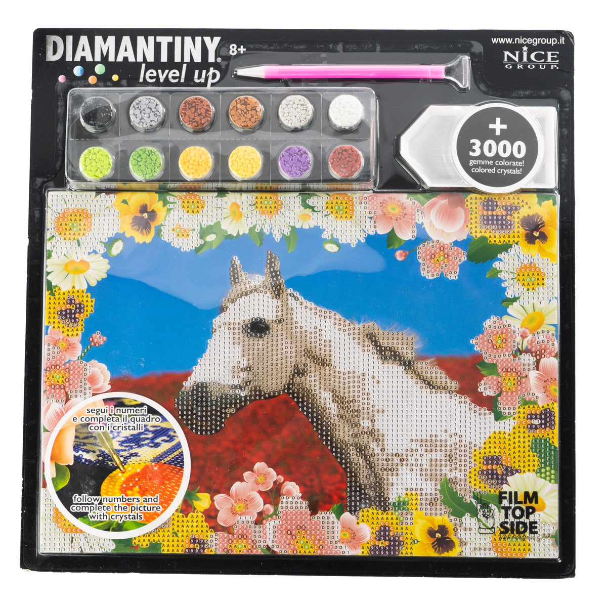 Decora con Gemas Caballo Diamantiny Nice Group.