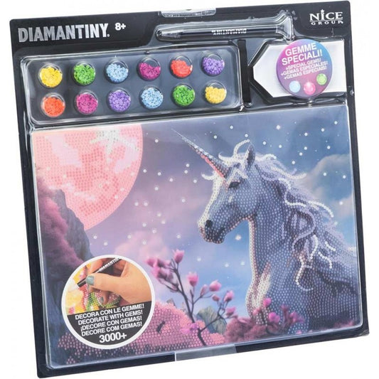 Decora con Gemas Unicornio Diamantiny Nice Group.