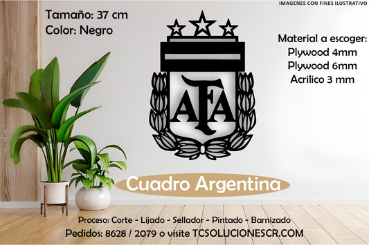 Cuadro Escudo Argentina