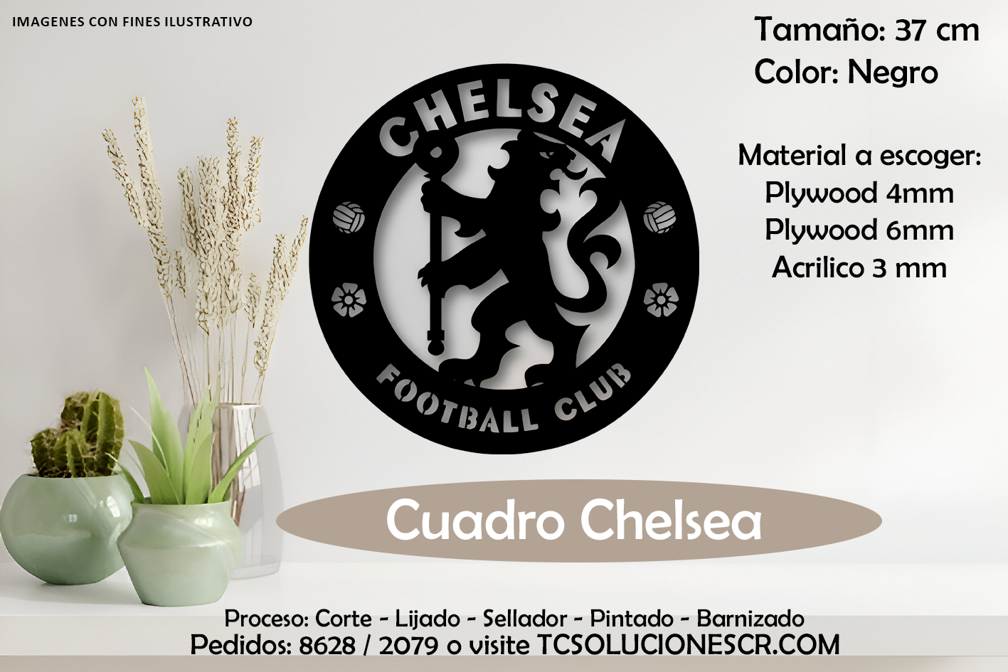 Cuadro Escudo Chelsea