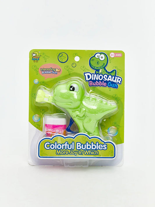 Dinosaurio Lanzador de Burbujas Verde.