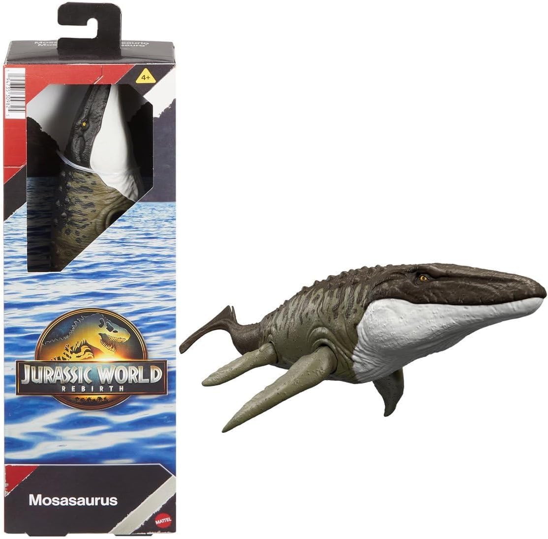 Dinosaurio Mattel Jurassic World Mosasaurus.