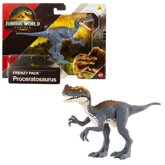 Dinosaurio Mattel Jurassic World Proceratosaurus Frenzy Pack.
