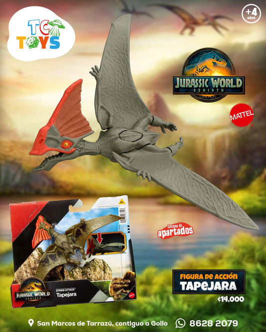Dinosaurio Mattel Jurassic World Tapejara Strike Attack .