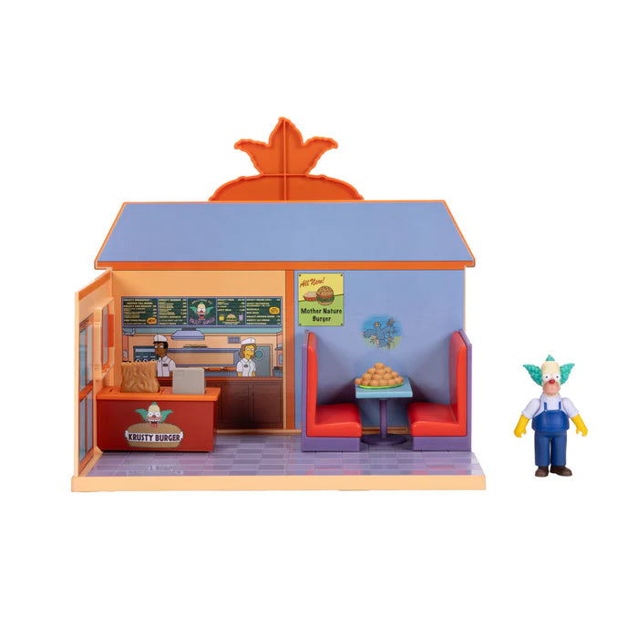 Diorama Krusty Burger Los Simpsons Jakks.