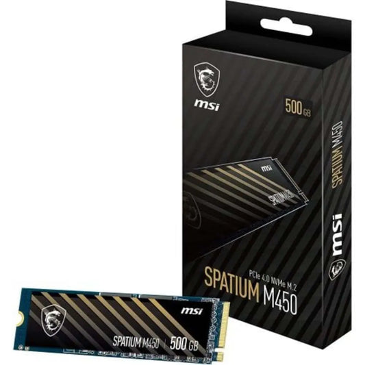 Disco Duro Interno Sólido M2 MSI 500GB.