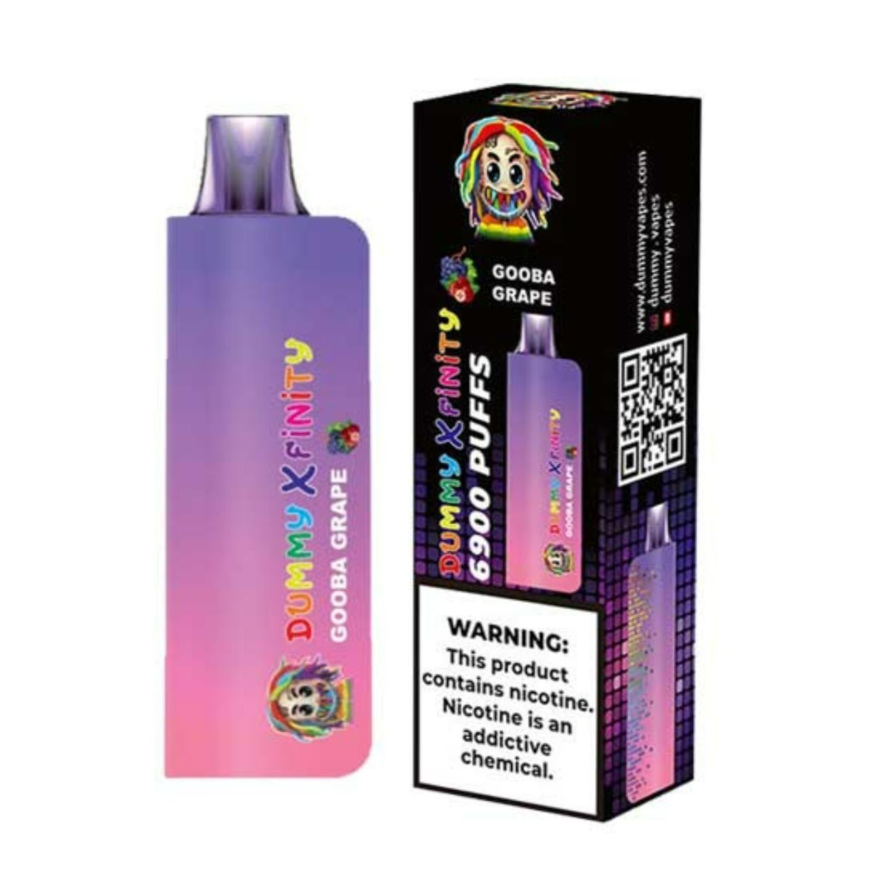Dummy Vapes XFINITY Watermelon Grape 6900 puffs.