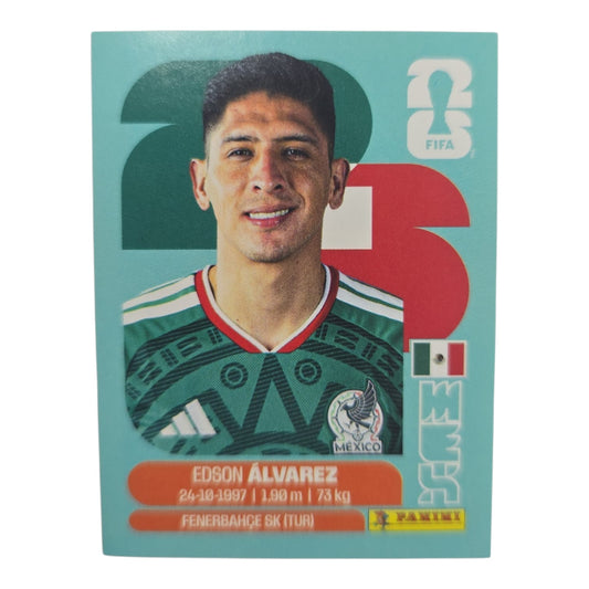 Edson Álvarez MEX 10 Mundial 2026 Panini.