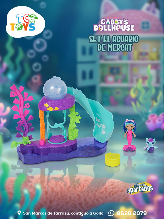 La Casa de Gabby El Acuario de MerCat.