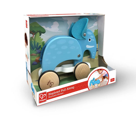 Elefante de Madera de Jalar Hape.