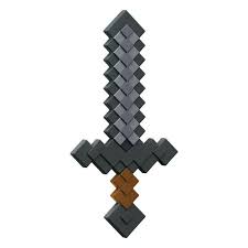 Espada de Piedra Minecraft Mattel.
