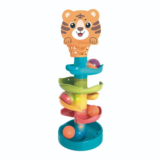 Espiral con Bolas Divertidas de Tigre.