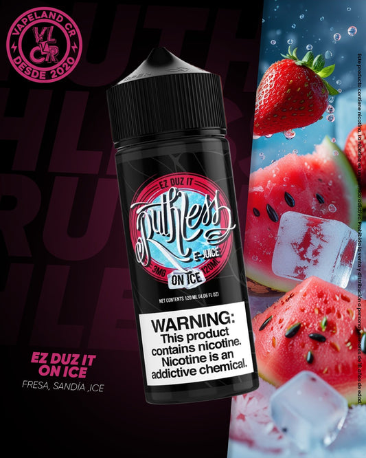 Ruthless Ez Duz It On Ice 3mg y 6mg.