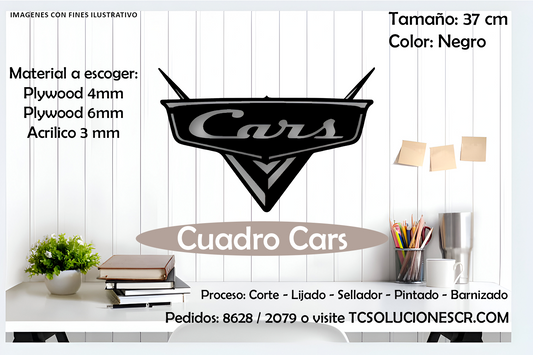 Cuadro Fabula Cars Logo